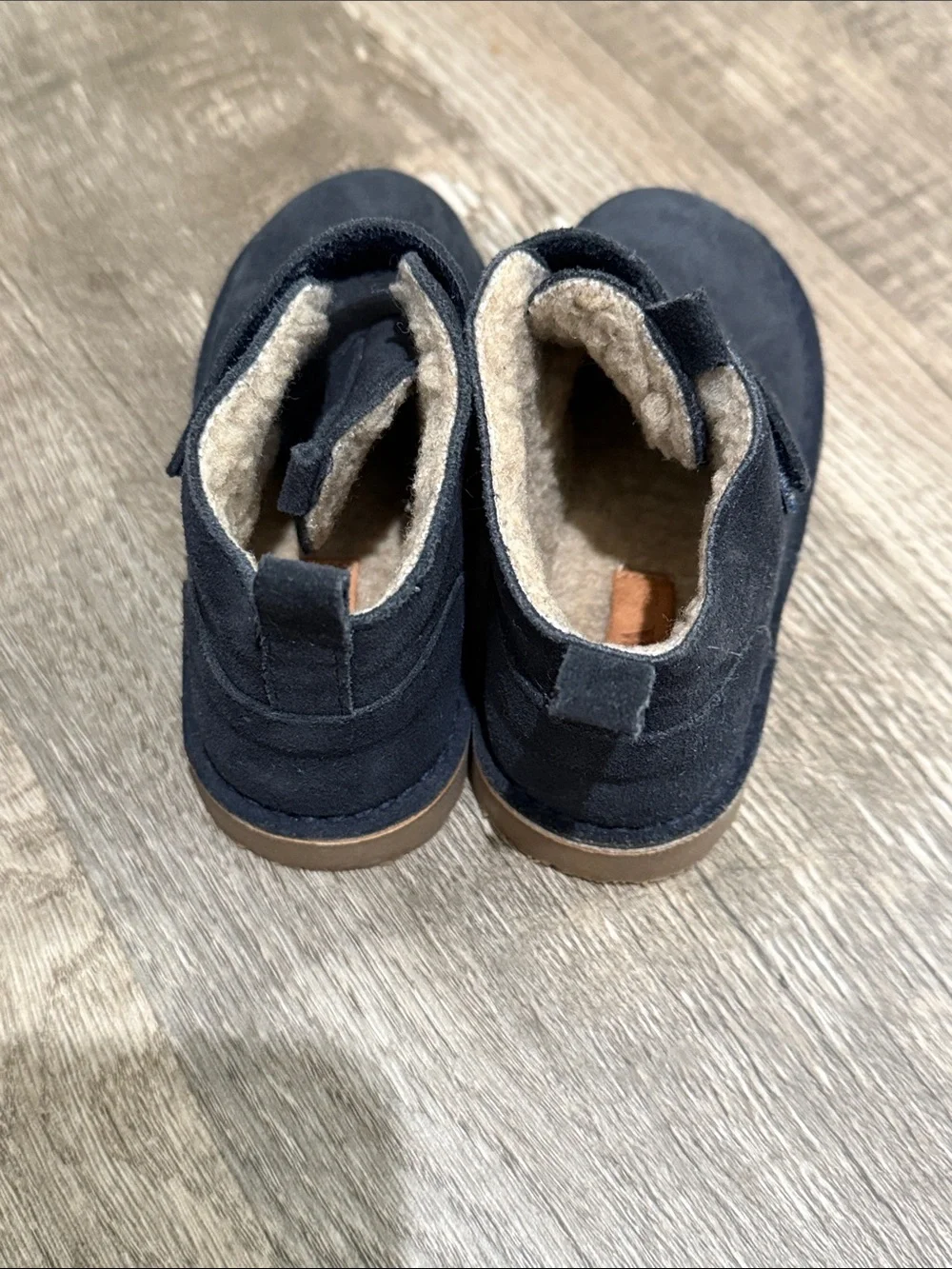 Zara genuine suede boots eu25